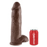 King Cock Gros gode King Cock 26 x 7.8 cm Brown